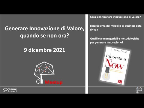 , title : 'Speech su "inovazione di valore" con Codemotion e Deep Learning Italia'