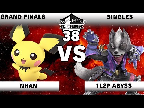 Smashing Grounds 38 Grand Finals - Nhan (Pichu) v 1L2P Abyss (Wolf)