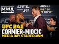 UFC 241: Daniel Cormier vs. Stipe Miocic 2 Media Day Staredown - MMA Fighting