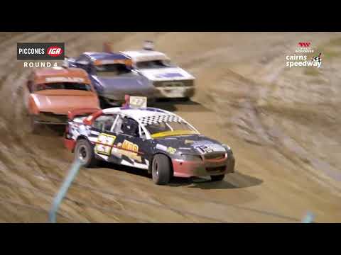 Aug12 SStH2 at TWW Cairns Speedway - Super Street Sedans Heat 2