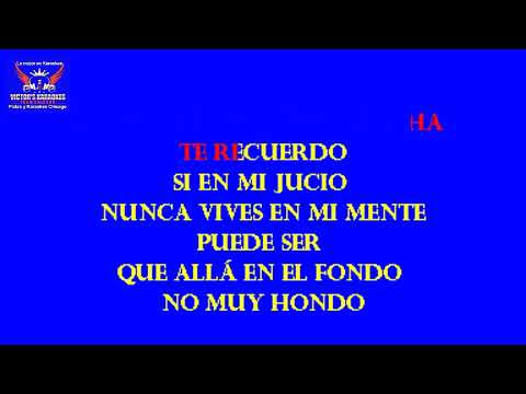 Borracha Te Recuerdo  karaoke Beatriz Gonzalez (2023)