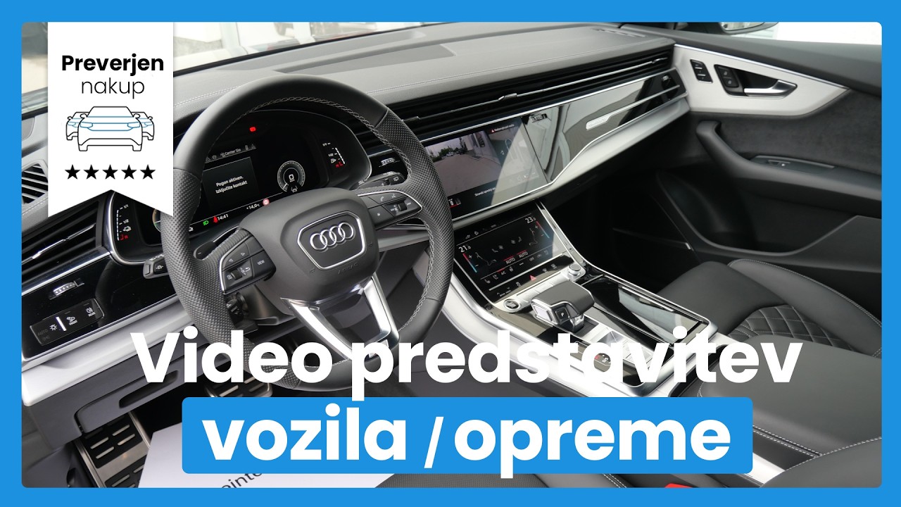 Audi Q8 quattro 55 TFSI e S line Tiptronic - SLO