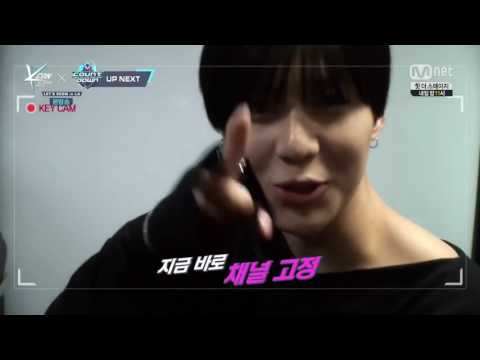 엠카운트다운 160809 SHINee 대기실 습격