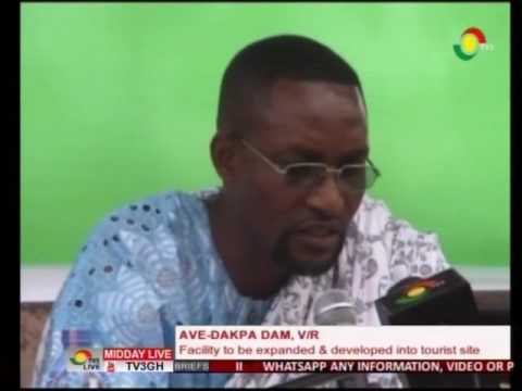 Ave-Dakpa dam to be expanded & developed into tourist site - 20/8/2016