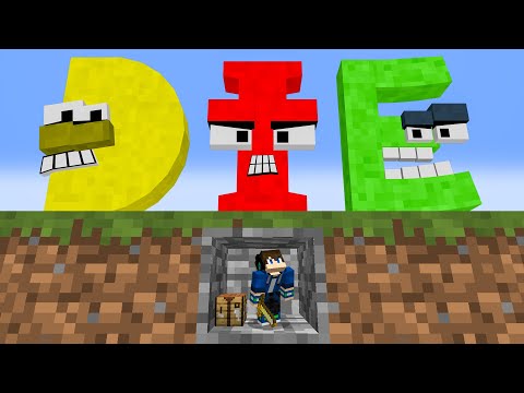 I Scared My Friend with ALPHABET LORE in Minecraft