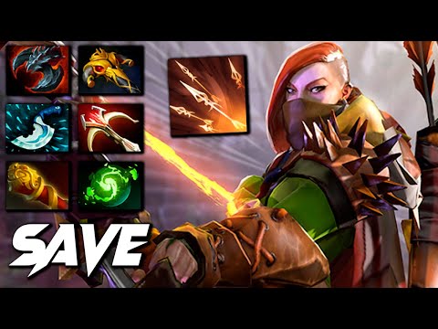 Save- Windranger Super Archer - Dota 2 Pro Gameplay [Watch & Learn]
