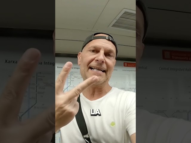 Vídeo relacionado con Camiseta Mapa del Metro de Barcelona | Metro, Underground Camiseta