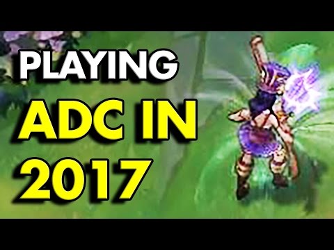Playing ADC in 2017 feels like this...