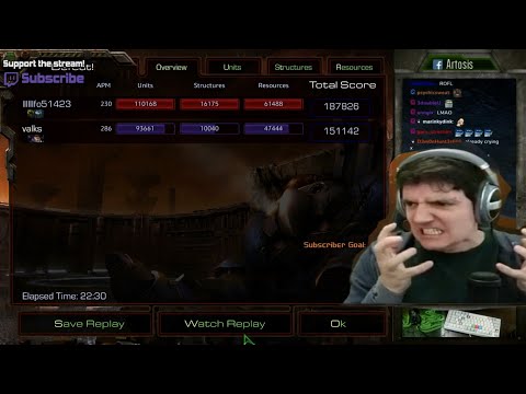 tosis vs guy in the Chat Part1 - Artosis Starcraft Remastered