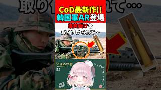 【実銃解説】CoD最新作!!韓国軍の制式ARが登場!!"K2"『北朝鮮でも配備されてるって噂!?』【CoD:MW4】#shorts #codmw4 #銃