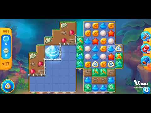 Fishdom. 6068 level no boosters and diamonds