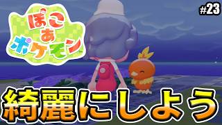 【ぽこあポケモン】街をきれいにして、明るくしよう！