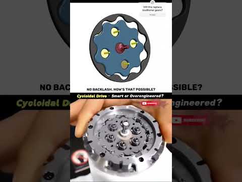 Cycloidal Drive –Why It’s Smarter Than Regular Gears #engineering #mechanicaldesign #cycloidaldrive