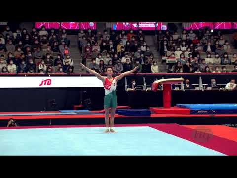 MESZAROS Krisztofer (HUN) - 2021 Artistic Worlds, Kitakyushu (JPN) - Qualifications Floor Exercise