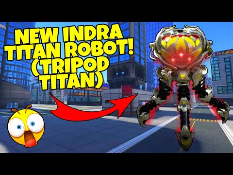 NEW INDRA TITAN IS HERE? In War Robots! (Tripod Titan)