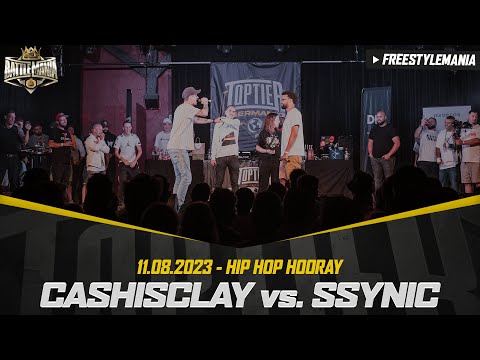 CASHISCLAY vs SSYNIC - Halbfinale 2/2, Freestyle Battle Turnier - HIP HOP HOORAY, 11.08.23