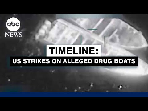 Timeline: US strikes on alleged drug boats from Venezuela and Colombia