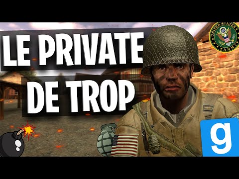 LES PIRES SOLDATS DE TOUTE L'ARMÉE AMÉRICAINE ! Gmod Military RP [Libération Normandie]