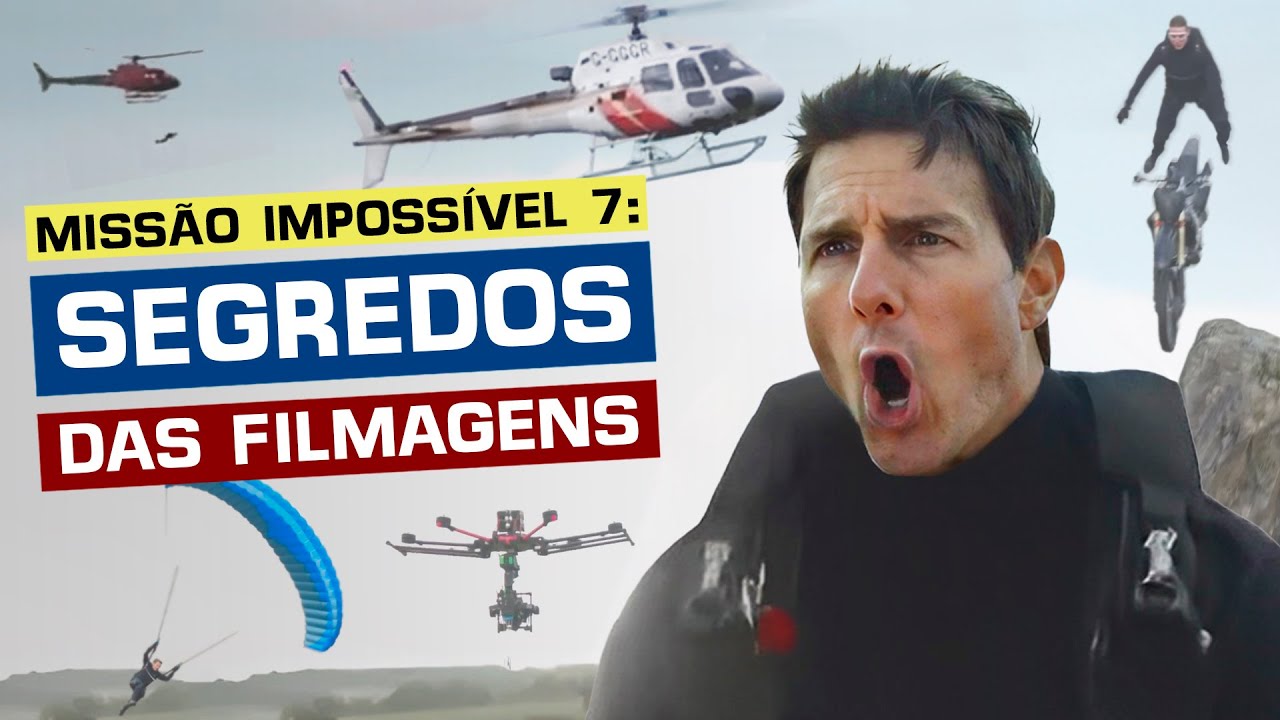 SEGREDOS das filmagens de MISSÃO IMPOSSÍVEL 7: Acerto de Contas - Parte 1 (como foi feito)