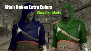 Skyrim SE Xbox One Mods|Altair Robes Extra Colors