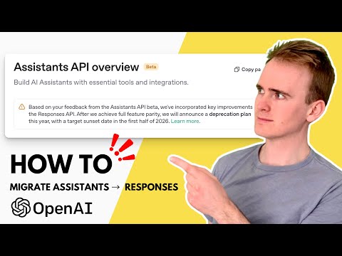 Are You Ready for the OpenAI Assistants API Shutdown? Migration Guide thumbnail