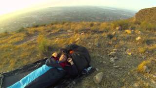 preview picture of video 'Ascenso y noche en El Monte Redondo de la Sierra de Callosa.mov'