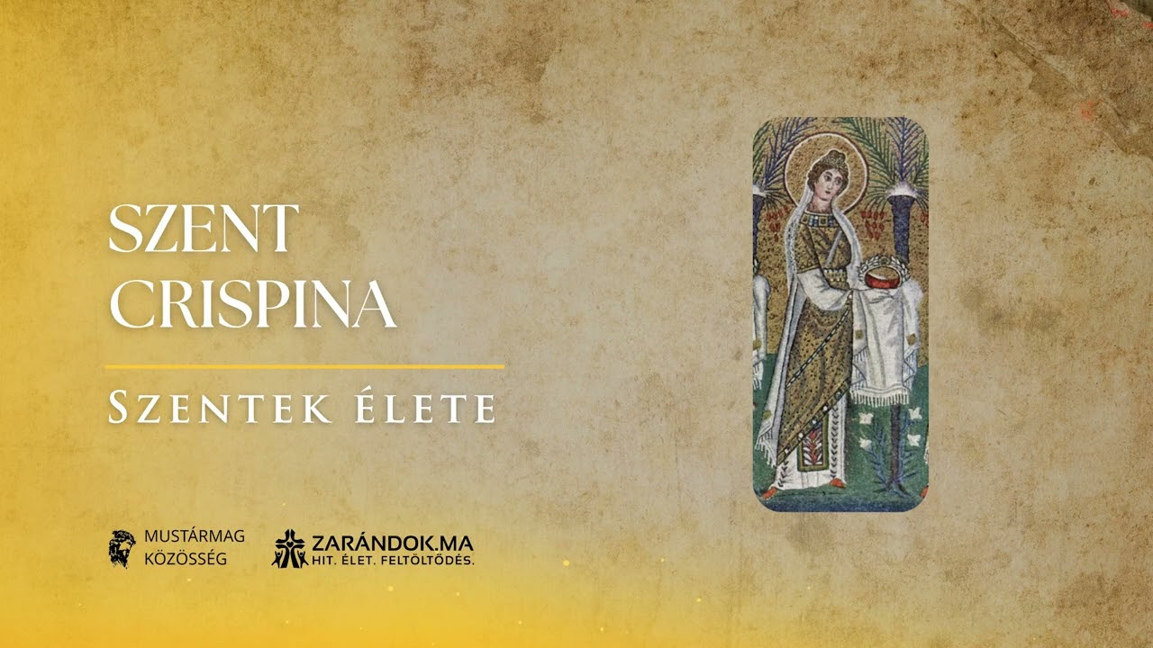 Szent Crispina: „Csak az egy igaz Istennek áldozok…” – Szentek élete