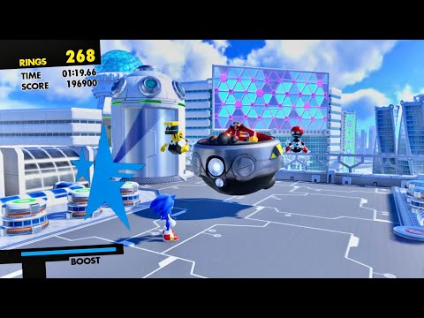 Stage 23: Metropolitan Highway (1:19.66) | Sonic Forces: Individual Level Speedrun [4K 60fps + HDR]