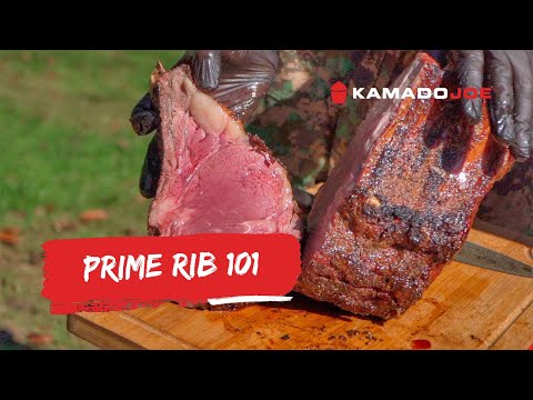 Kamado Joe Kettle Joe Prime Rib 101 - Chef Eric Recipe Video