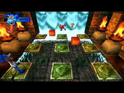 Crash Bandicoot 100% Walkthrough HD - Part 6: Ripper Roo