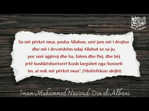 Nuk lejohet ta adhurosh Allahun sipas dëshirës tënde - Imam Albani (Shqip)