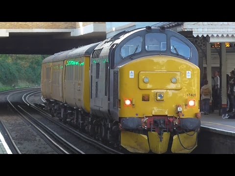 9701 + DRS 37405 Passes Putney On Dollands Moor - Derby RTC