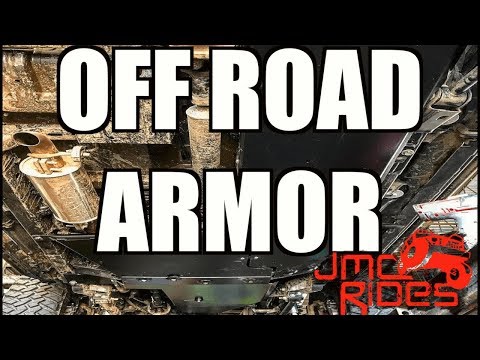 BEST STEEL ARMOR INSTALLED On My 2017 JEEP WRANGLER Rubicon - ROCK HARD / EVO SKID PLATES