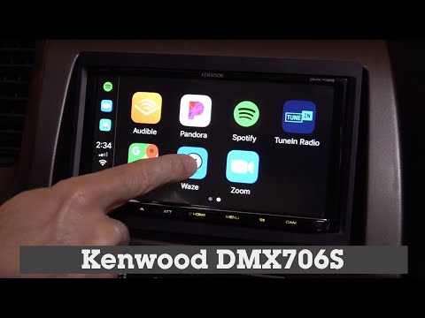 Kenwood Excelon DMX706S Display and Controls Demo | Crutchfield Video