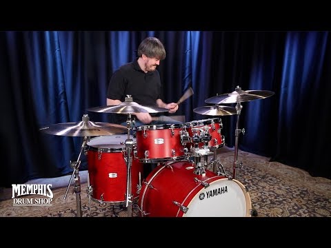 Yamaha Tour Custom Maple Drum Set 22/10/12/16 - Candy Apple Satin