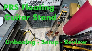 Video thumbnail for It's a Beast! - PRS Floating Guitar Stand Unboxing - Build - Review by PrestissimoMedia