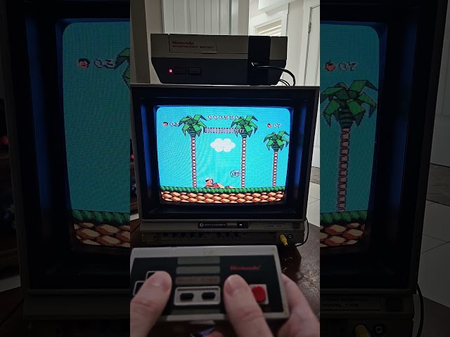 Vídeo relacionado con Pixel DemonMG Retro NES Posters Gaming Super Nintendo Adventure Island 3 Póster A3