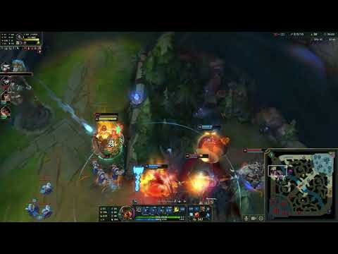Samira, Nautilus & Vladimir vs Akali, Caitlyn, Sejuani & Sion - League of Legends