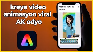 🟢 Kòman w kreye video animasyon viral Avek odyo sou adobe express