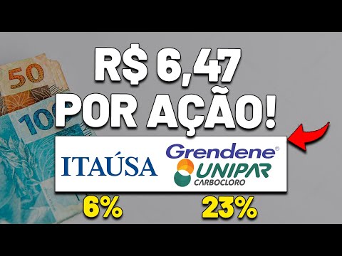 🚨URGENT: 23% EXTRAORDINARY DIVIDEND YIELD! GRENDENE, UNIPAR, ITAÚSA and more