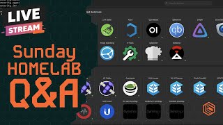 Sunday Livestream: What I am Hosting and What Should I Be Hosting Homelab Q&A