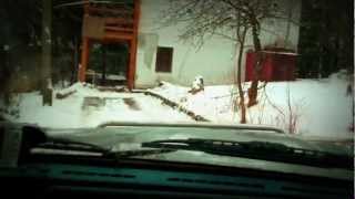 preview picture of video 'Nissan patrol MK 1987. snow drive 03'