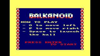 AMSTRAD CPC += BALKANOID =+ CPCRetroDev 2023