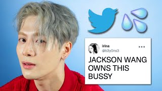 Jackson Wang Reads Thirst Tweets