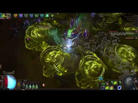Path of Exile 3.21 Toxic Rain Trickster Minotaur Kill