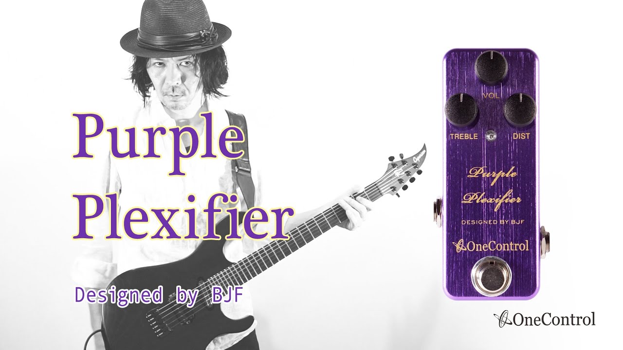 One Control BJF Purple Plexifier "Amp in a box" Preamp Pedal