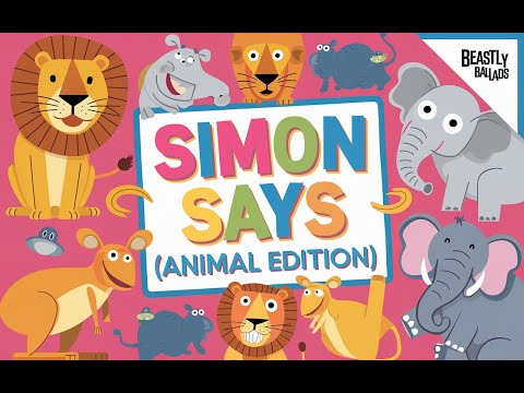 Simon Says with Animal Friends: A Fun and Interactive Game!