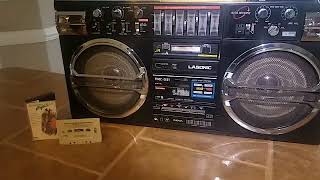 Video thumbnail for Lasonic TRC-931 80s Vintage BoomBox Refurbished by thoroughbredautobrok