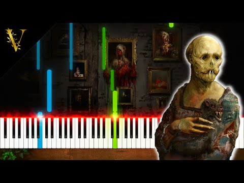 Layers of Fear - Paintings on the Wall (Piano Tutorial)