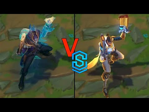 Sunken Shadows Lucian VS Prestige Pulsefire Lucian